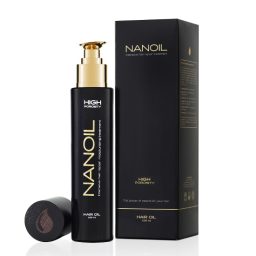 възстановяване на косата с масло Nanoil